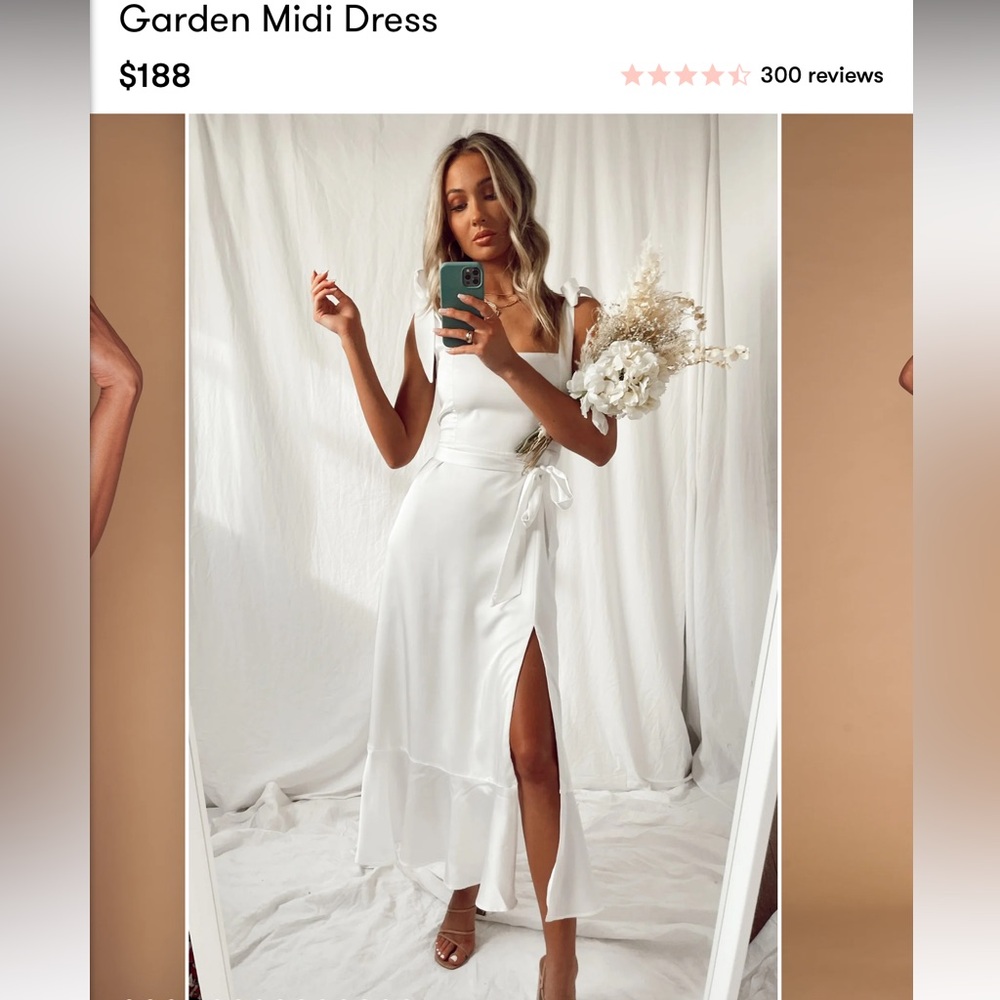 Show Me Your Mumu Garden midi dress - bridal - Picture 2 of 8